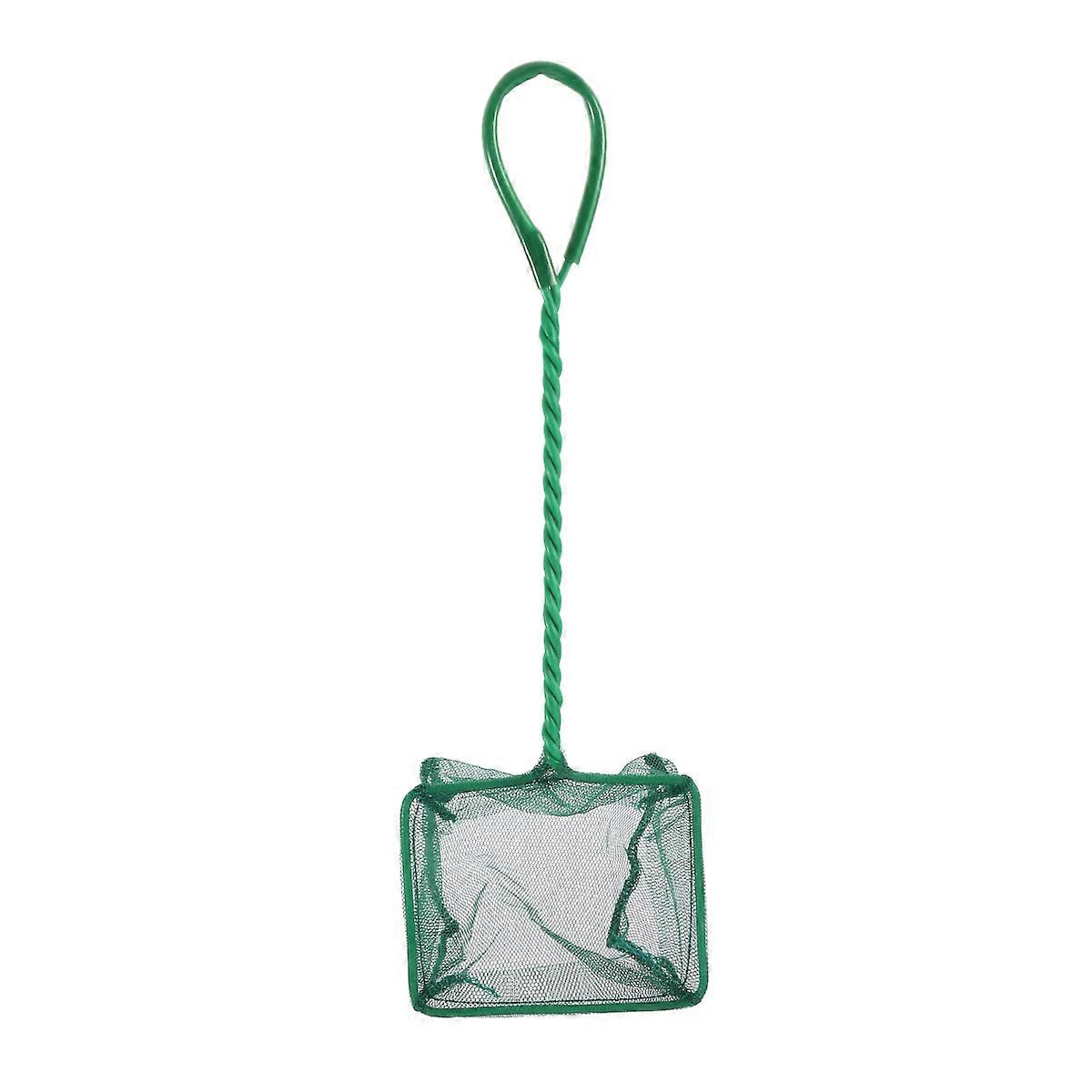 Fishing Net Durable Landing Net for Catching Use 5Pcs Green Aquarium Fish Tank