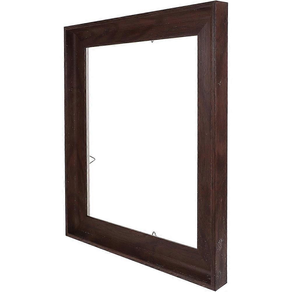 Canvas Floating Frame Wooden Wall Hanging for Picture Display 4Pcs Set