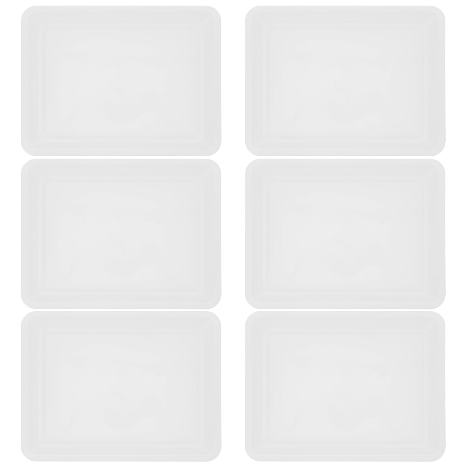 Puzzle Sorter Trays Plastic Puzzle Organizer for Storage 6Pcs Trays