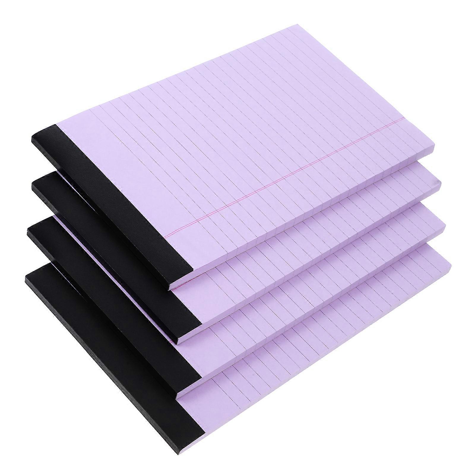 Legal Pad Ruled Lined Writing Note Pad for Daily Use 8Pcs Portable Memo Notebooks