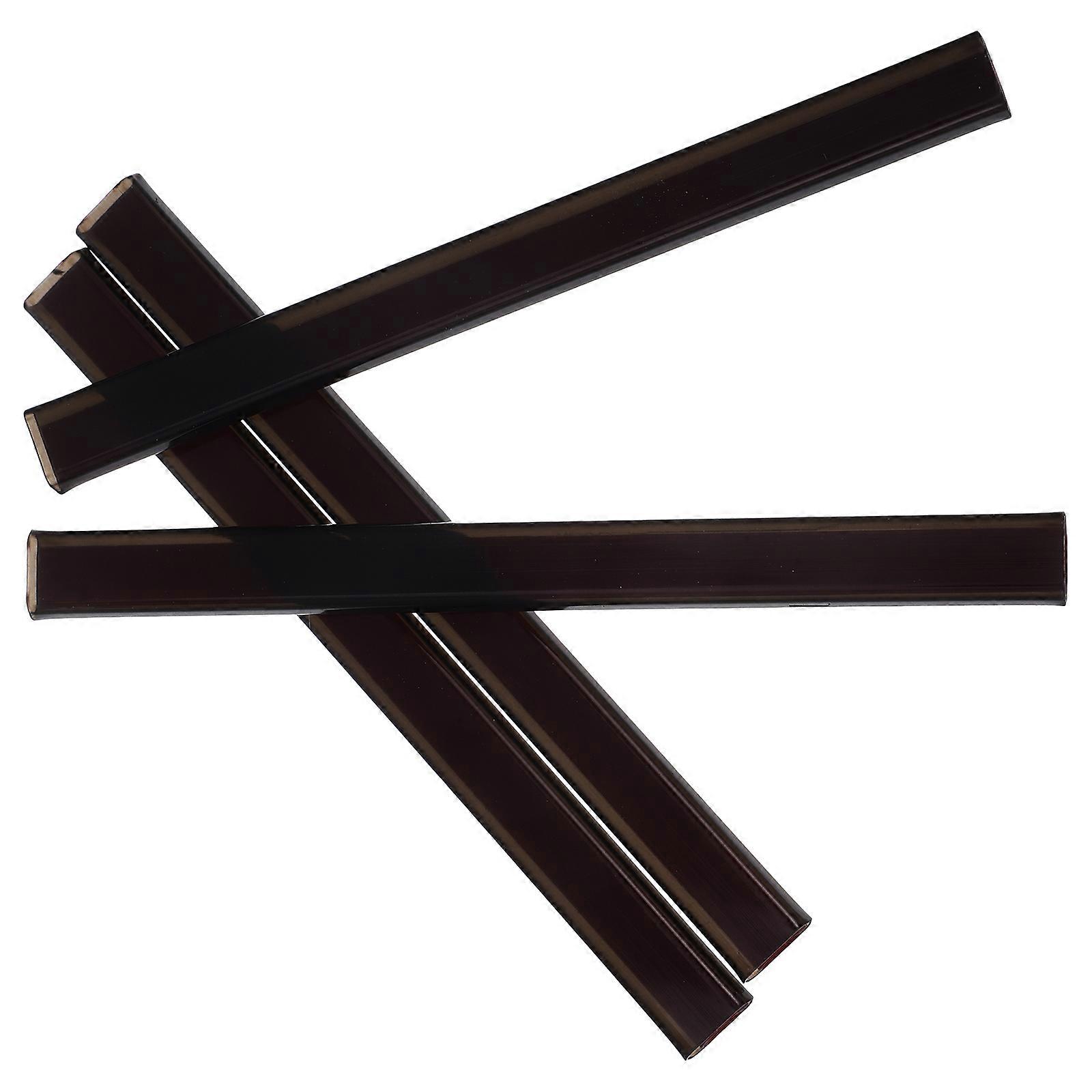 16Pcs Plastic Cord Protectors for Wire Concealing Black Covers