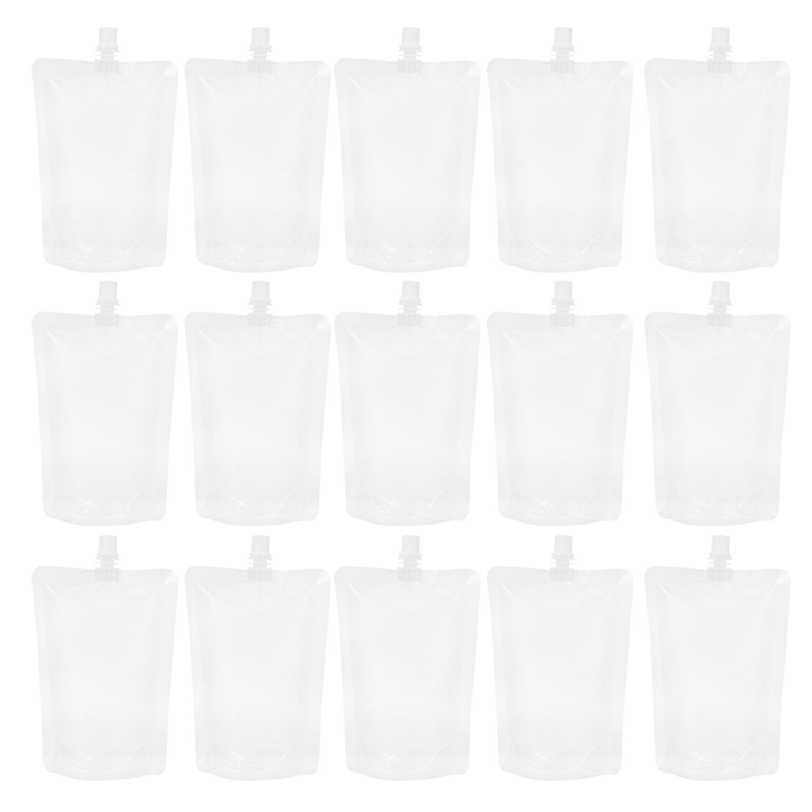 Pouches Stand Up Bags for Drinking Storage 40Pcs