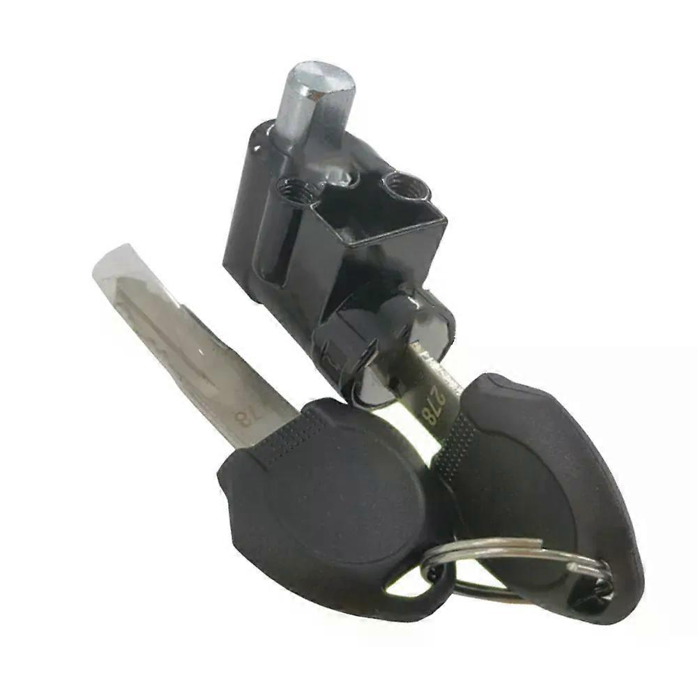 Battery Case Lock With 2 Keys Replacement Fit For Polly Electric Bicycle Battery Case Lock With For Ignition On/Off Key 19mm
