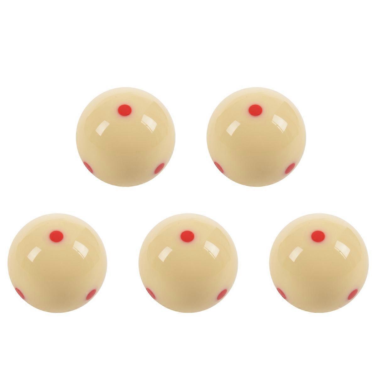 2.25inch 57mm 6 Red Spot Cue Ball Pro Cup Training Practice