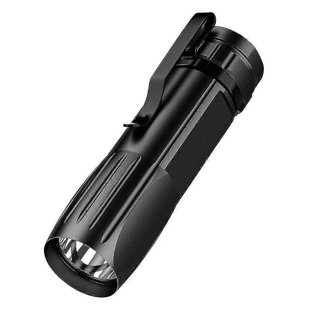 Powerful LED Flashlight Aluminum Alloy Portable Torch USB ReChargeable Light