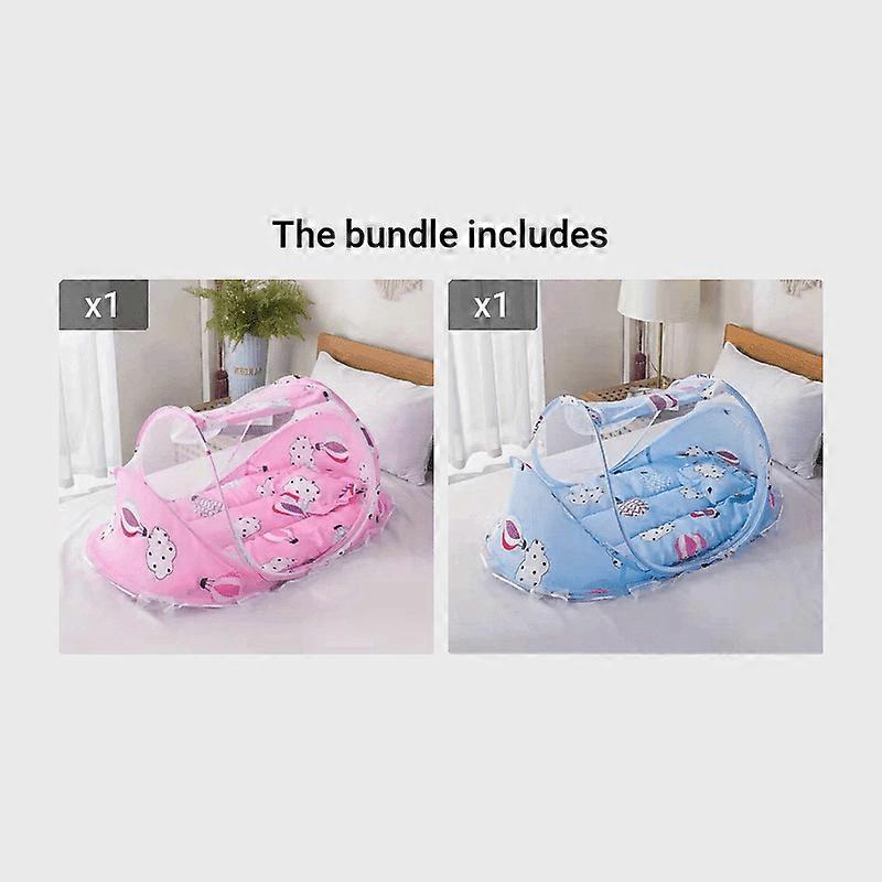 Keep Your Little One Safe and Sound with a Children's Balloon Three-piece Mosquito Net Bed