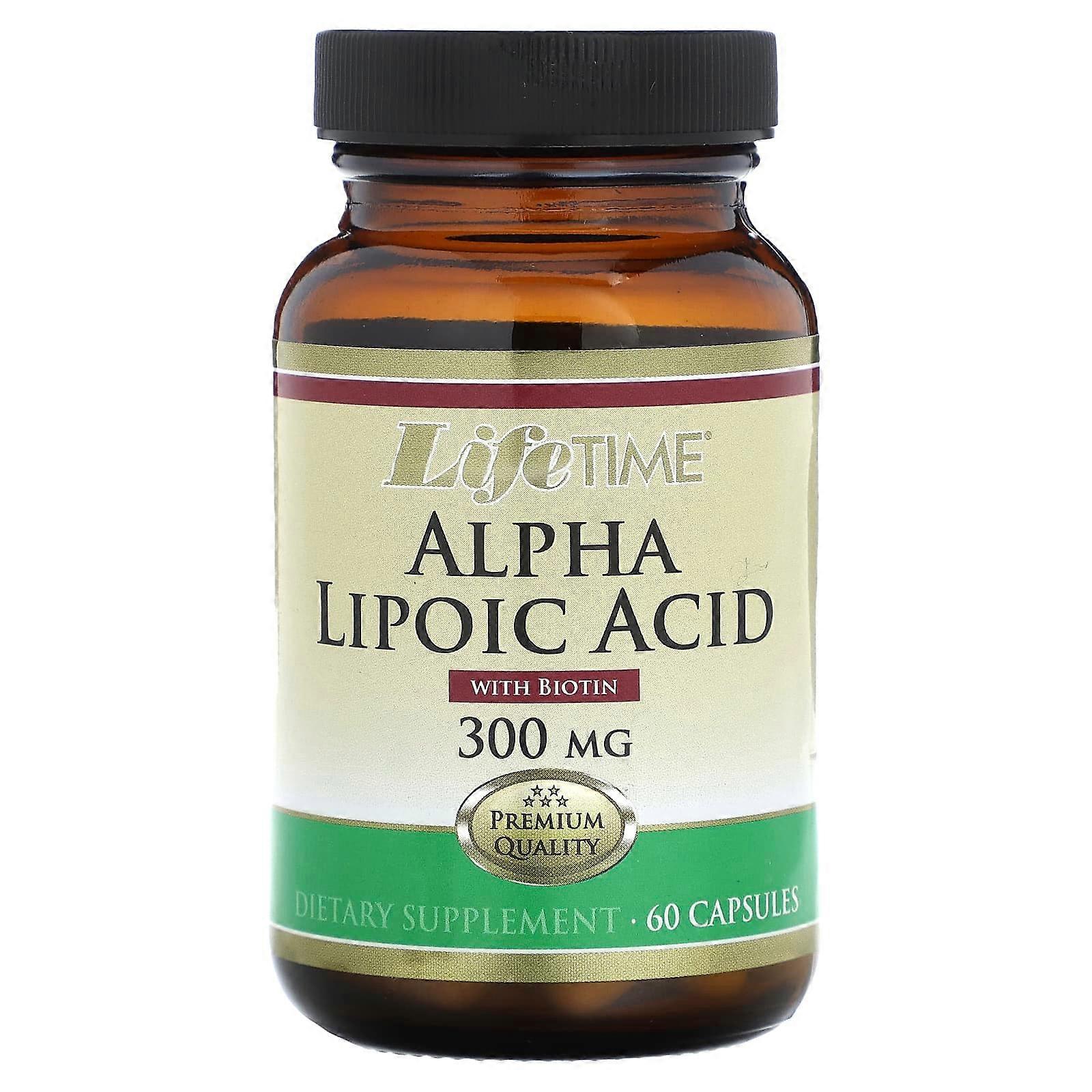 Alpha Lipoic Acid, 300 mg, 60 Capsules