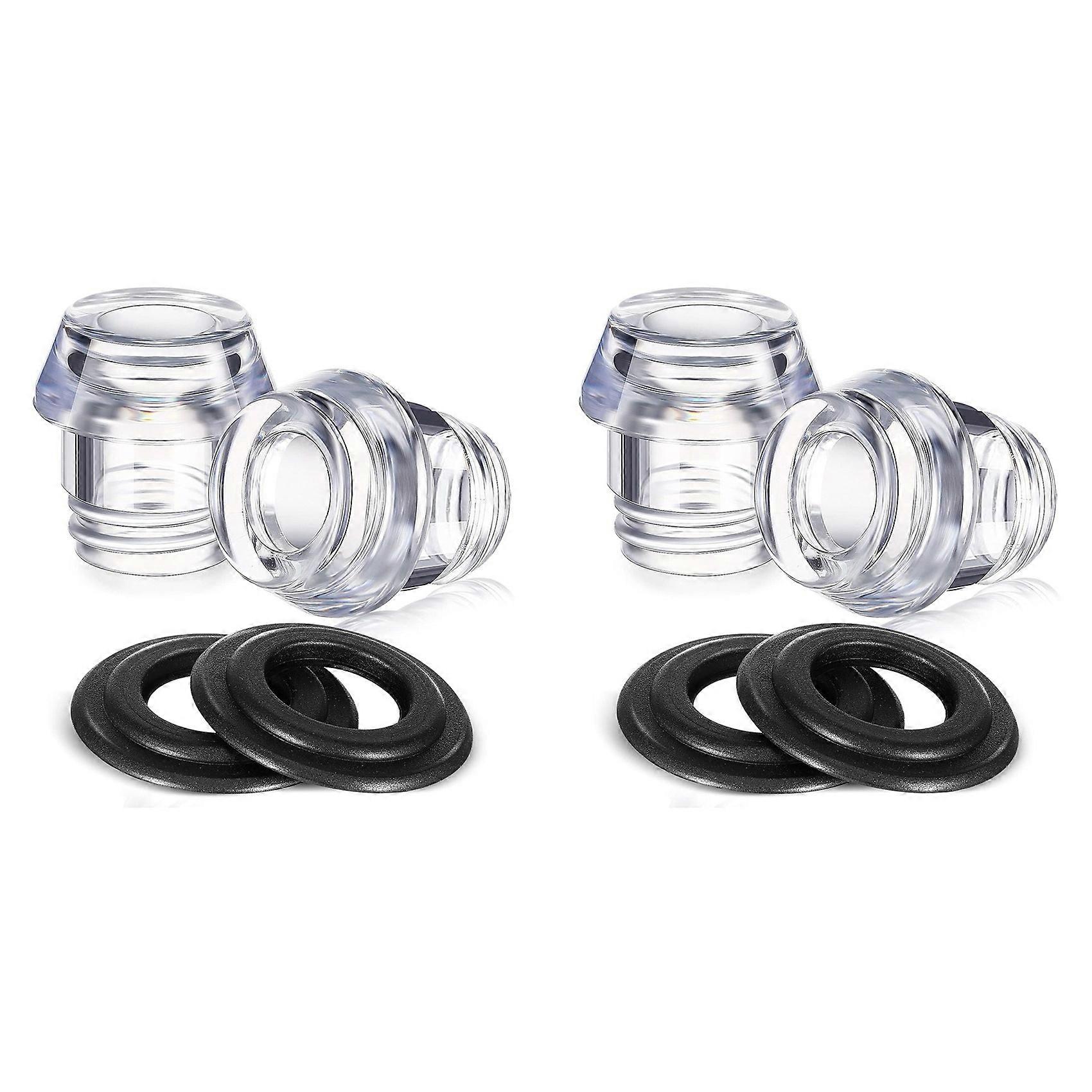 4 Sets Percolator Parts Top and Washer Ring for FarberwareYosemite Coffee Percolators Replacement Coffee Pot Filters