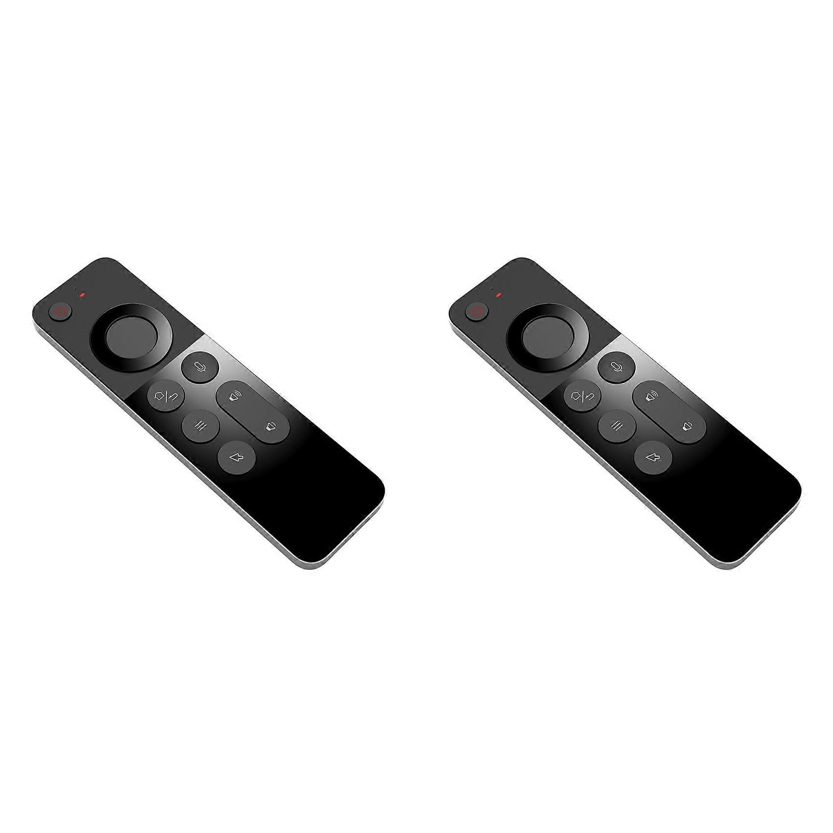 2X W3 2.4G Wireless Voice Air Mouse Remote Controller Mini Keyboard for Android TV BOX / Windows / Gyroscope Remote