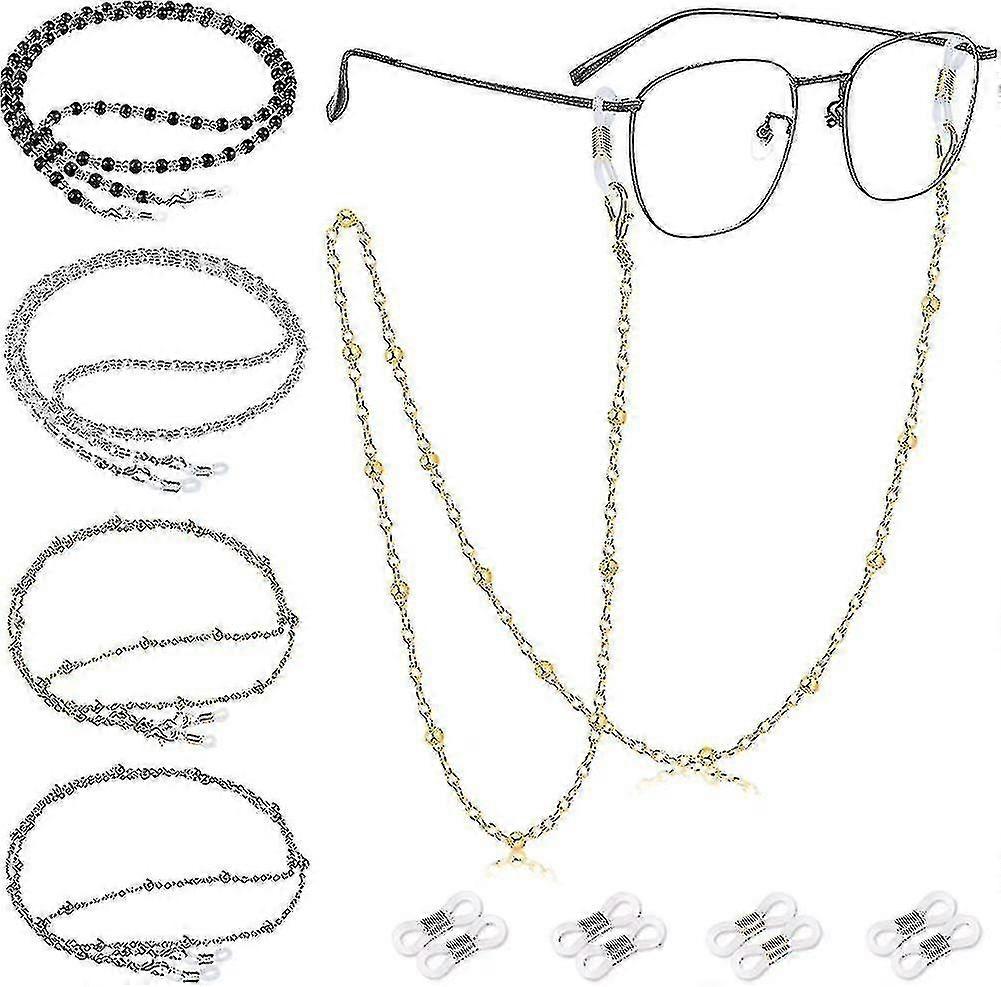4 Pcs Eyeglass Chain