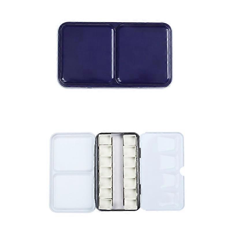 Practical Watercolor Paint Storage Box Empty Watercolor Palette-Travel-Size Watercolor Tins Palette-for Beginner Student