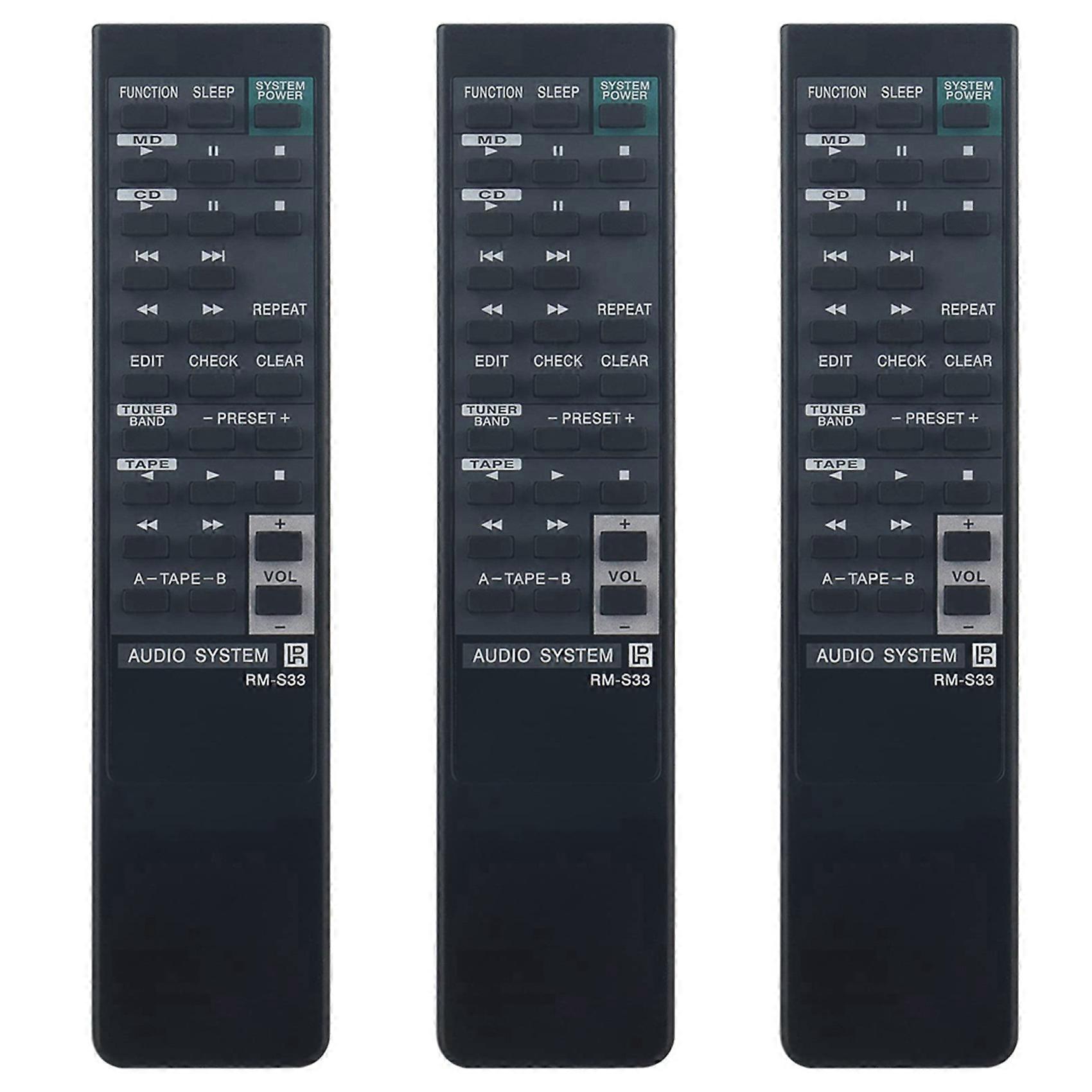 RM-S33 Remote Control for System HCDH801 MHC701 MHC-701