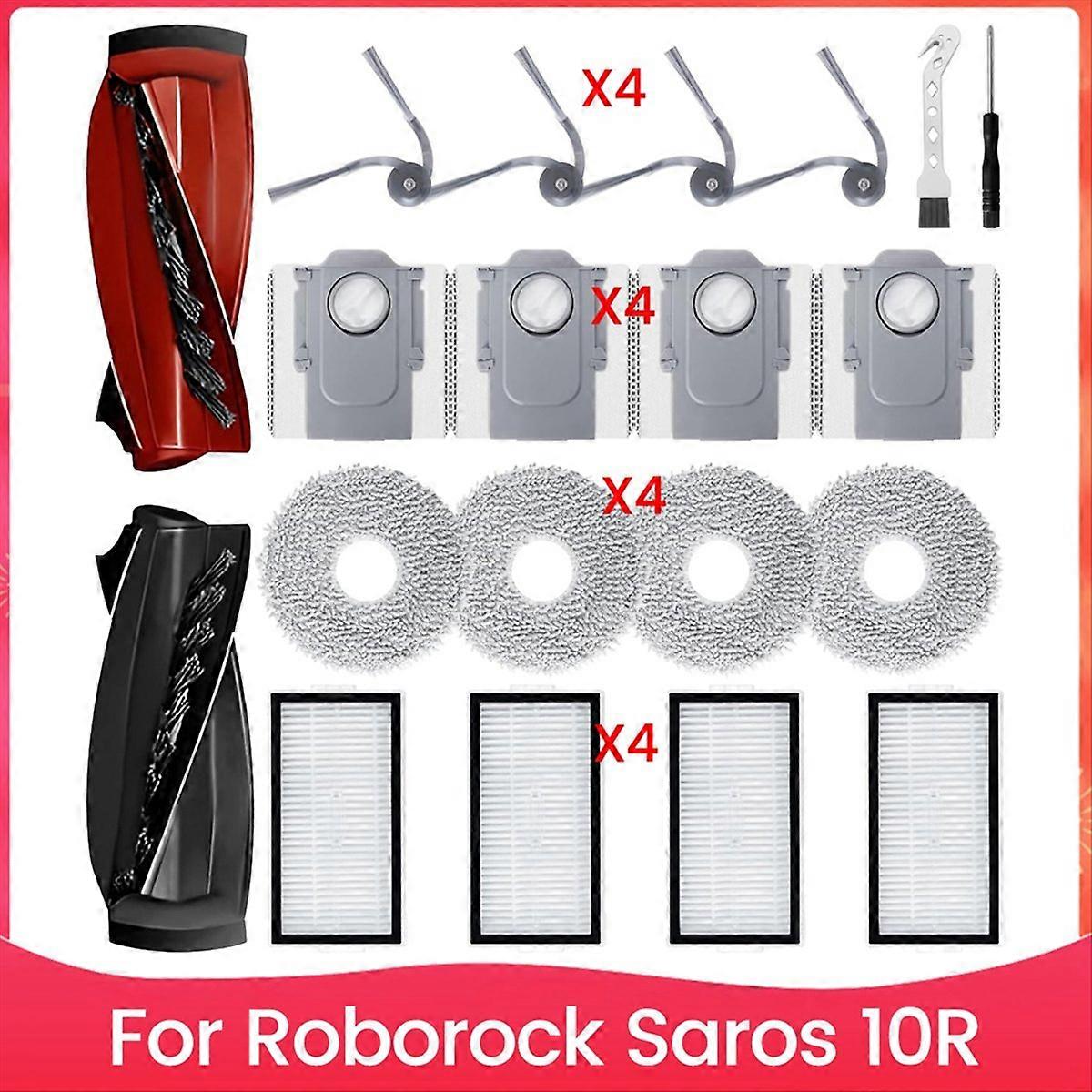 For S10R Robot Vacuum Replacement Side Brush & HEPA Filters