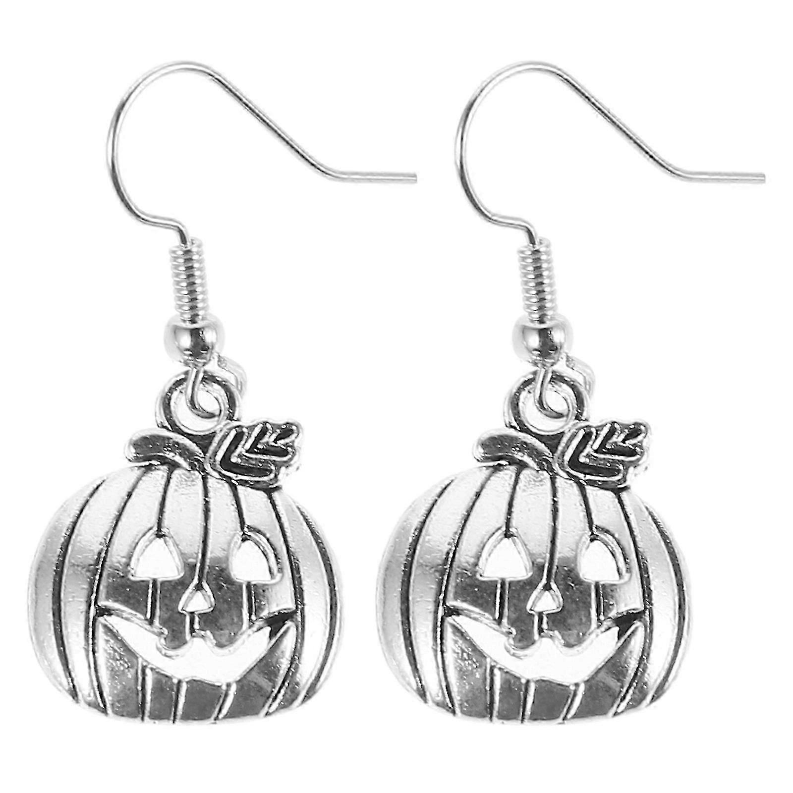 Pumpkin Beaded Dangle Earrings for Women's