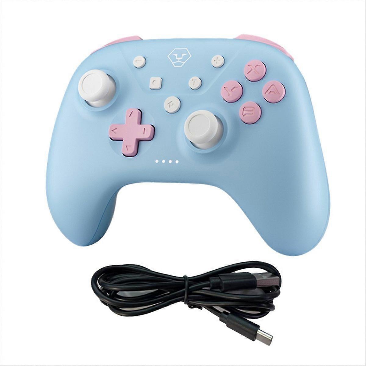 Aolion For Switch Bluetooth Gamepad Candy colored handle blue