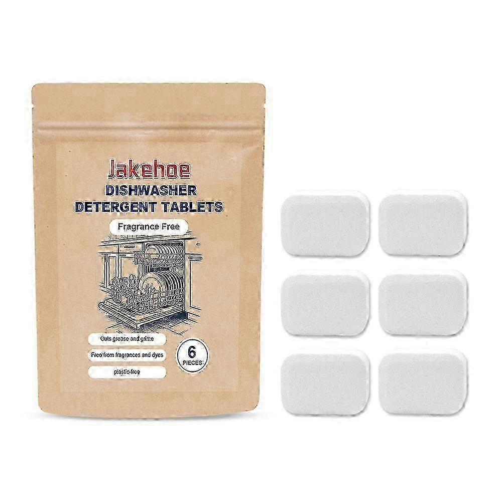 Eco-Friendly Dishwasher Detergent Refill Tablets for Liquid Pods or Sheets - 36 Count Sustainable Pack for 6 Washes