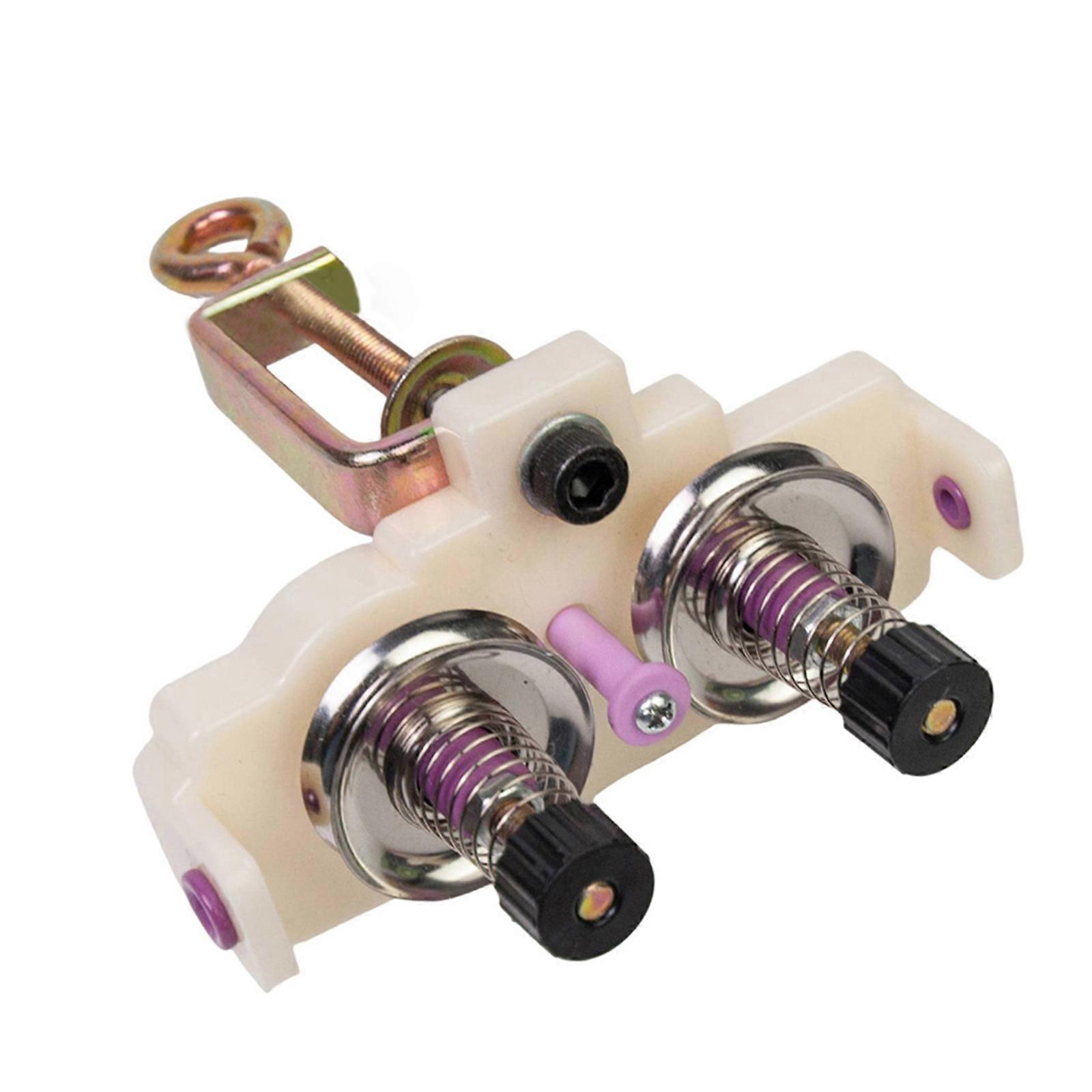 Double Head Yarn Guide Device Manual Yarn Winder Accessories Yarn Winding Guide for Crocheting Knitting Weaving Project Multicolor