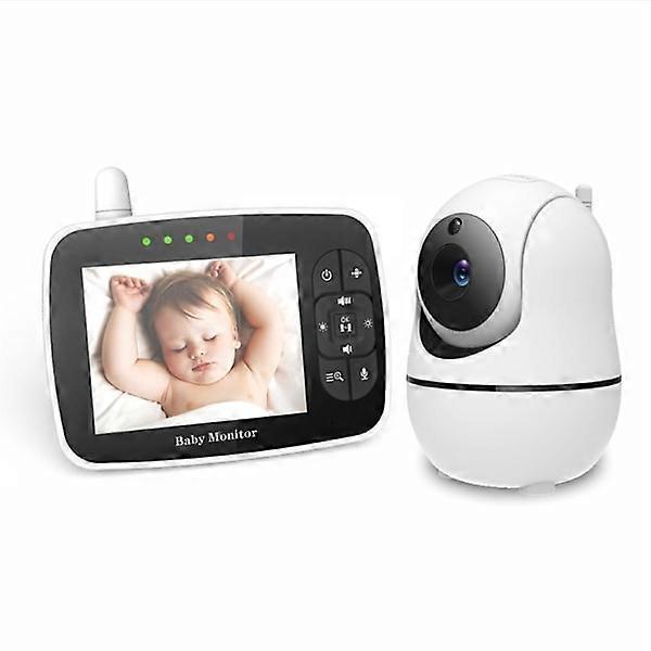 SM935E Baby Monitor 3.5 inch Screen Two-Way Intercom Temperature Monitoring Infrared Night Vision