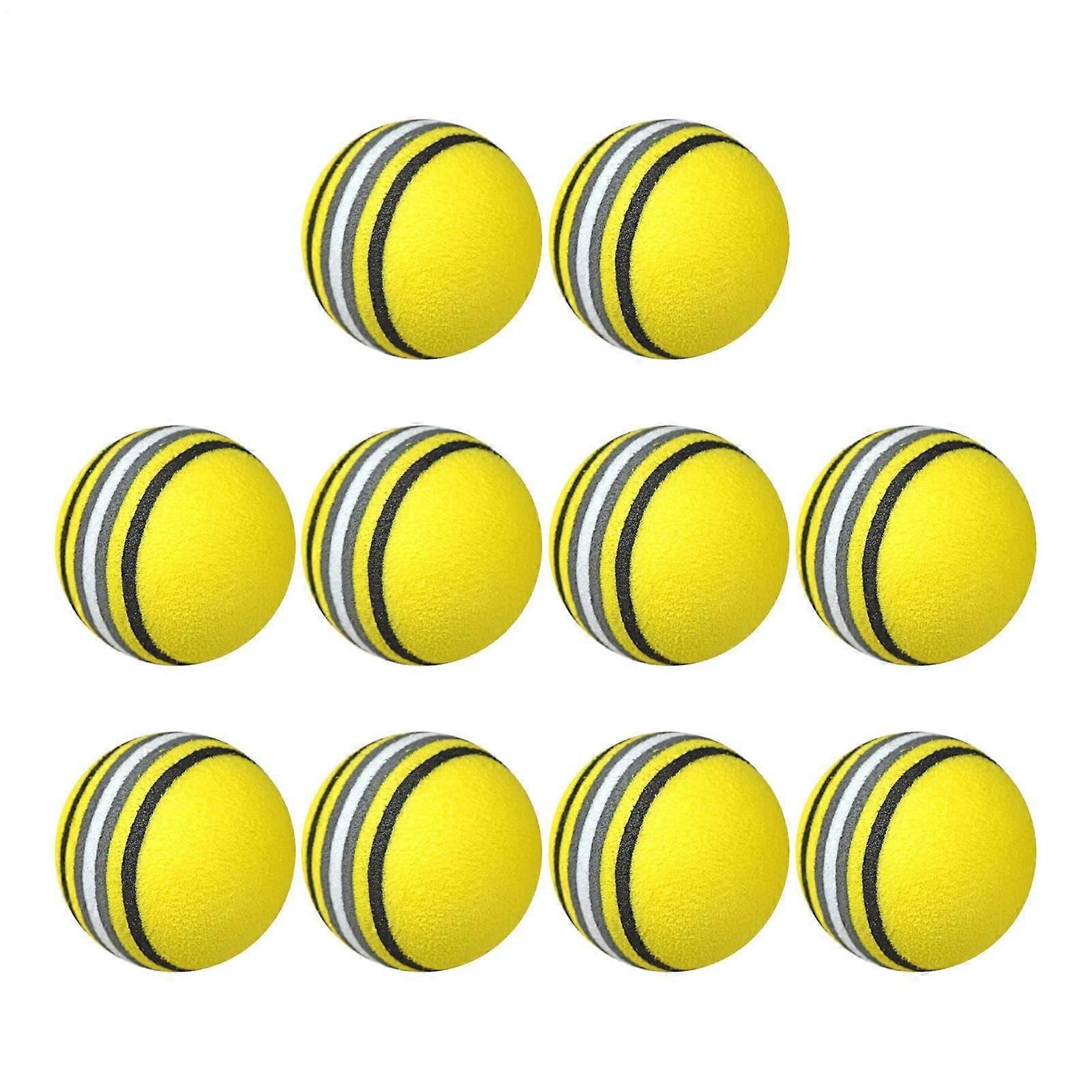 Practice Golf Balls  Garden 10Pack For Junior Beginners, Outdoor Golf Practice Balls Set