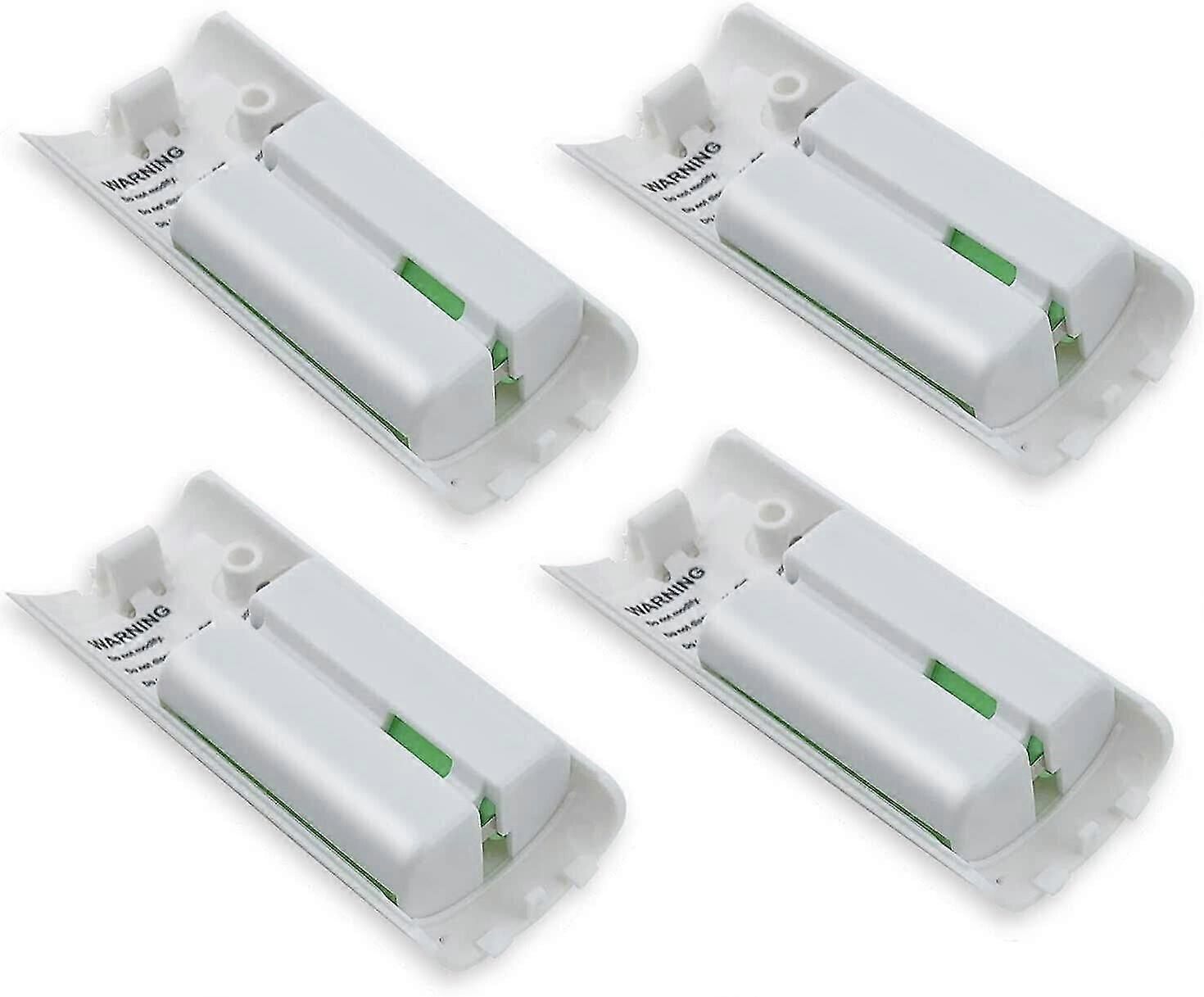 4-Pack Rechargeable Battery Packs for Wii and Wii U Remote Controller 2800mAh