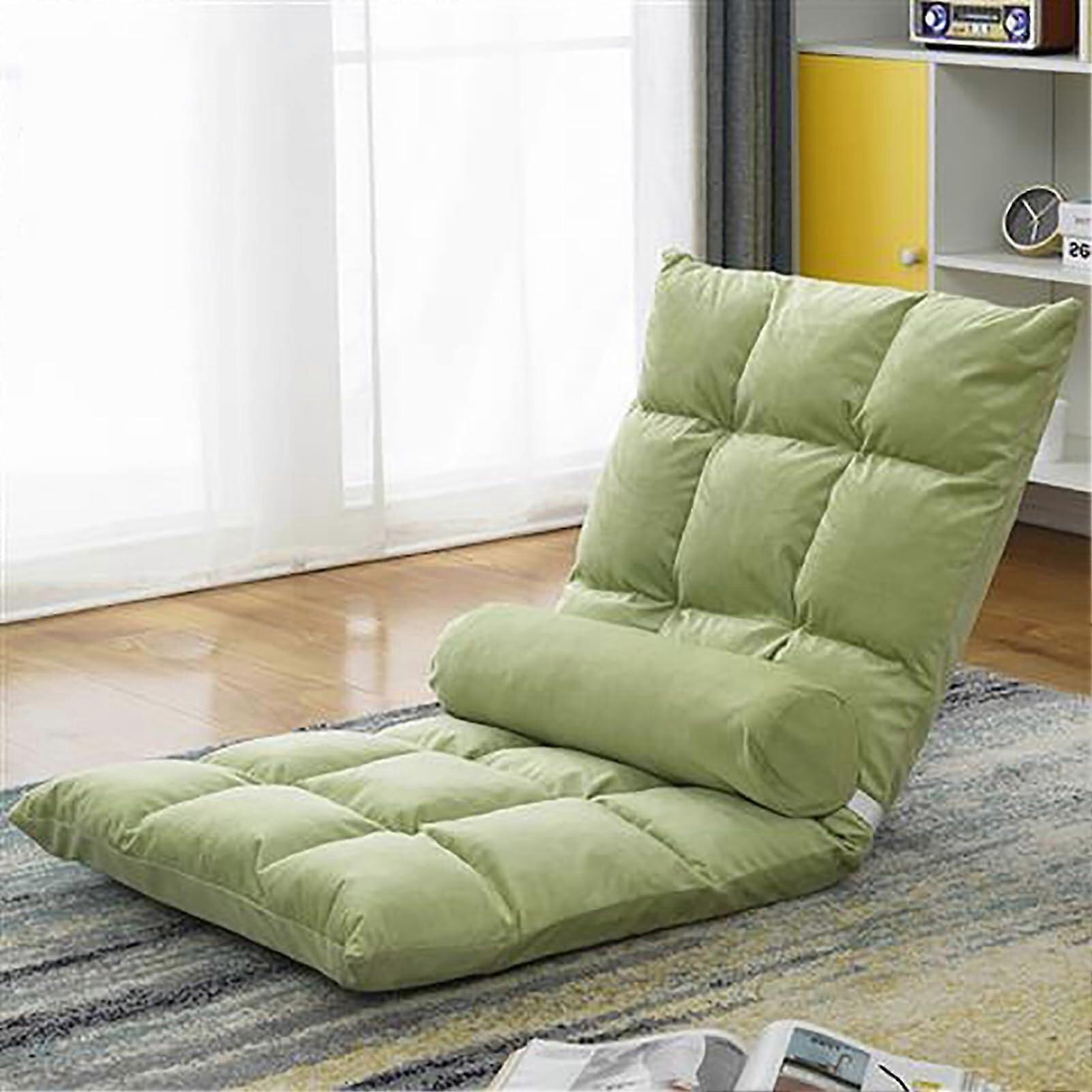 Comfortable Folding Floor Sofa Chair Foldable Couch For Small Spaces Bedroom Balcony Use Compact Multi Function Seating