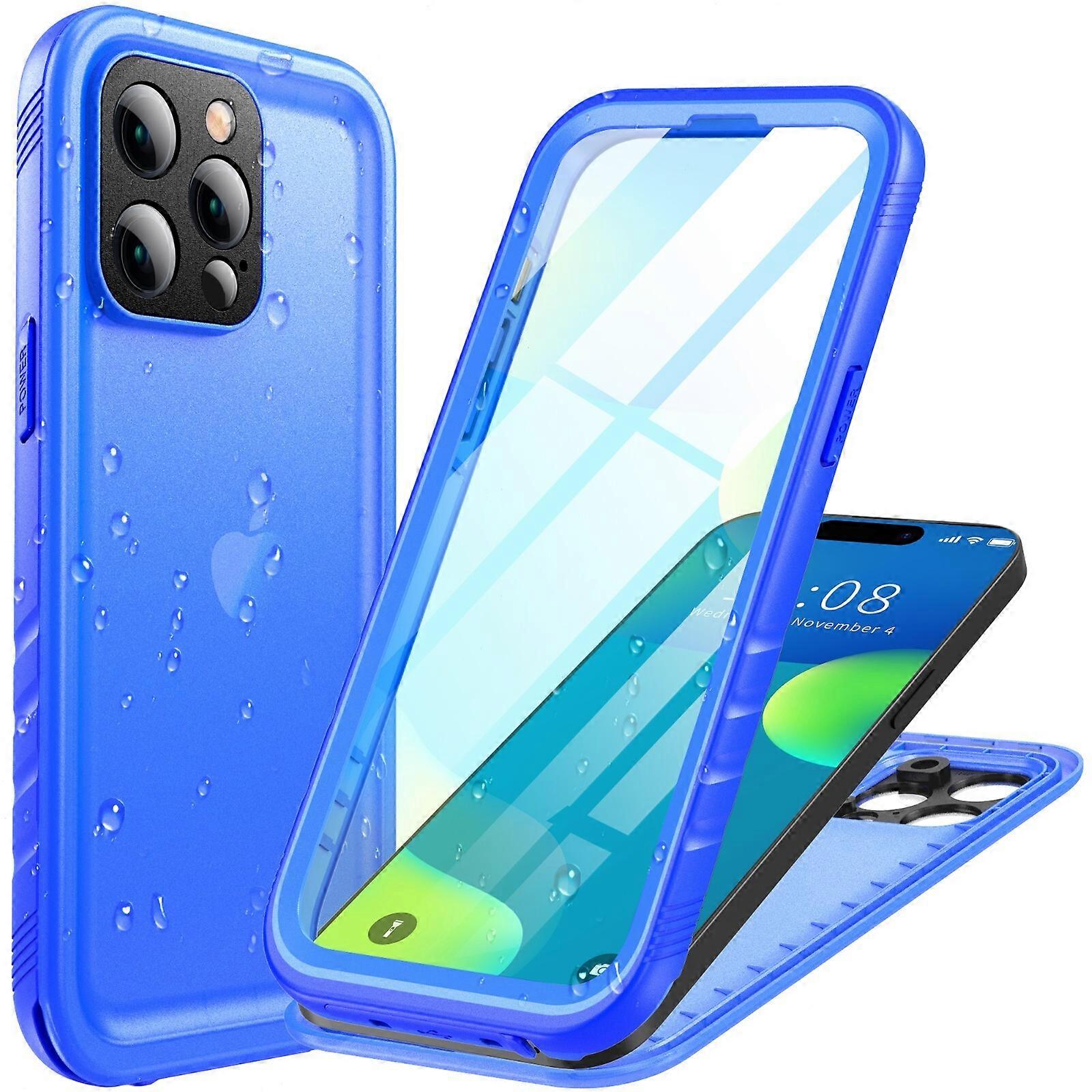 Waterproof Case for iPhone 11 16 13 14 15 17 Pro Max Built-in Screen Protector
