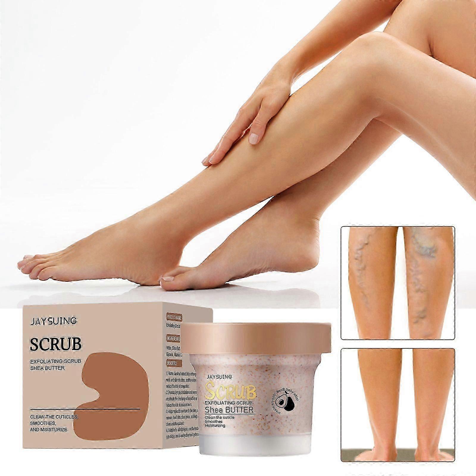 Venous Body Scrub for Varicose Veins  Moisturizing, Exfoliating,