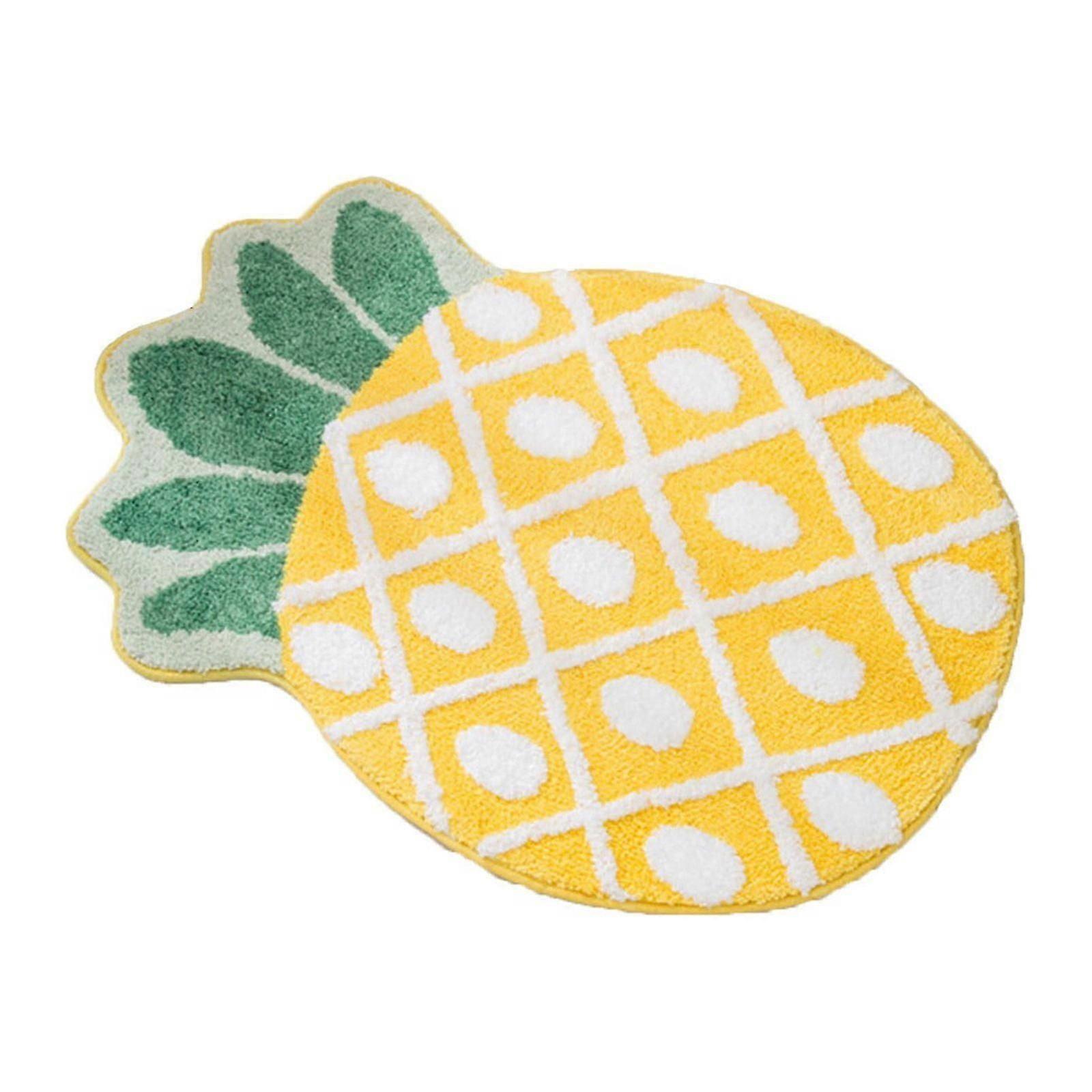 Fruit Shape Floor Mat Absorbent Non Slip For Bathroom And Entrance