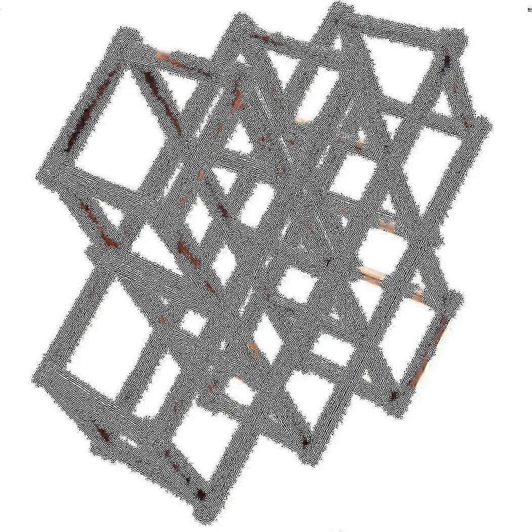 Wooden Red Wine Rack 10 Bottle Holder Mount Bar Display Shelf Folding Wood Wine Rack Alcohol Care D