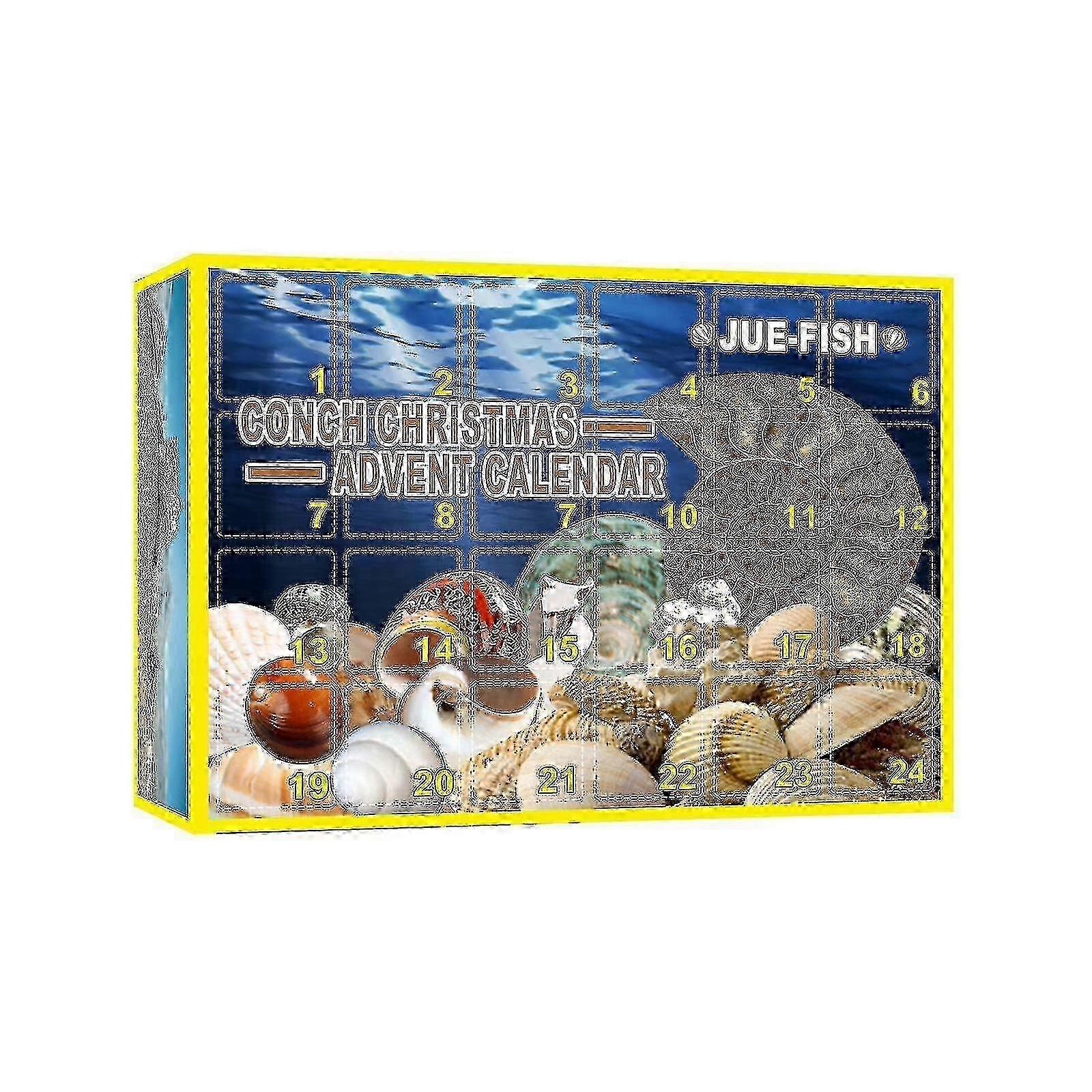 ジューフィッシュコンクブラインドボックスクリスマスコンクブラインドボックスクリスマス24日間ブラインドボックスギフトボックス