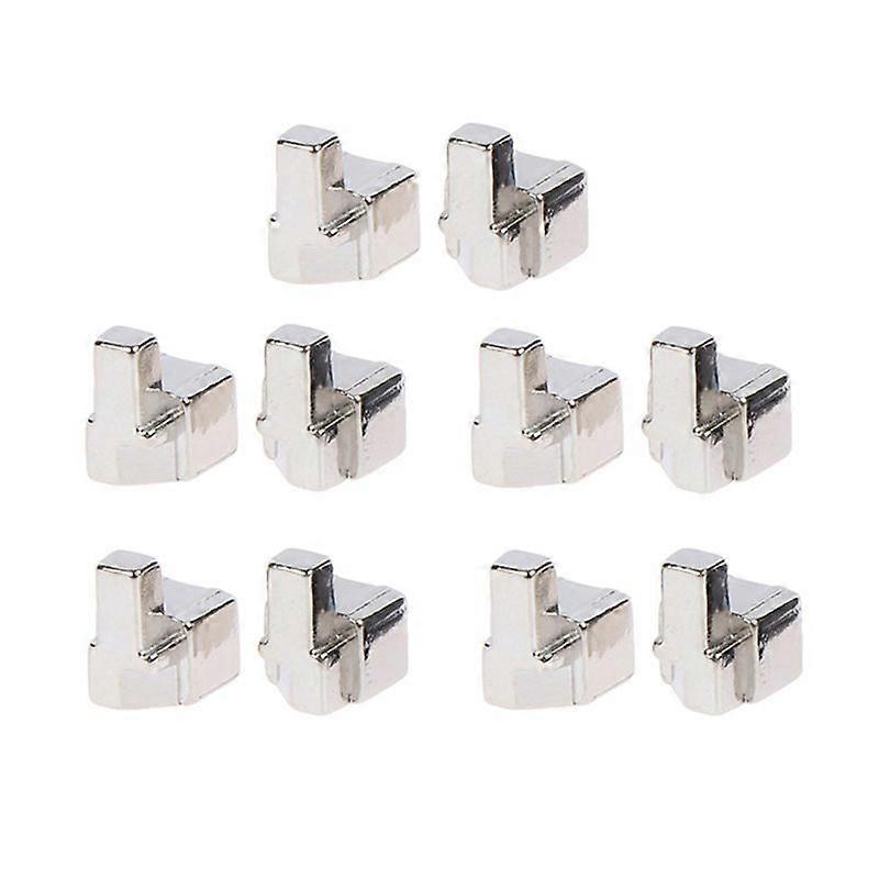 5 Pairs Lock Buckle for Switch NS NX JoyCon Silver