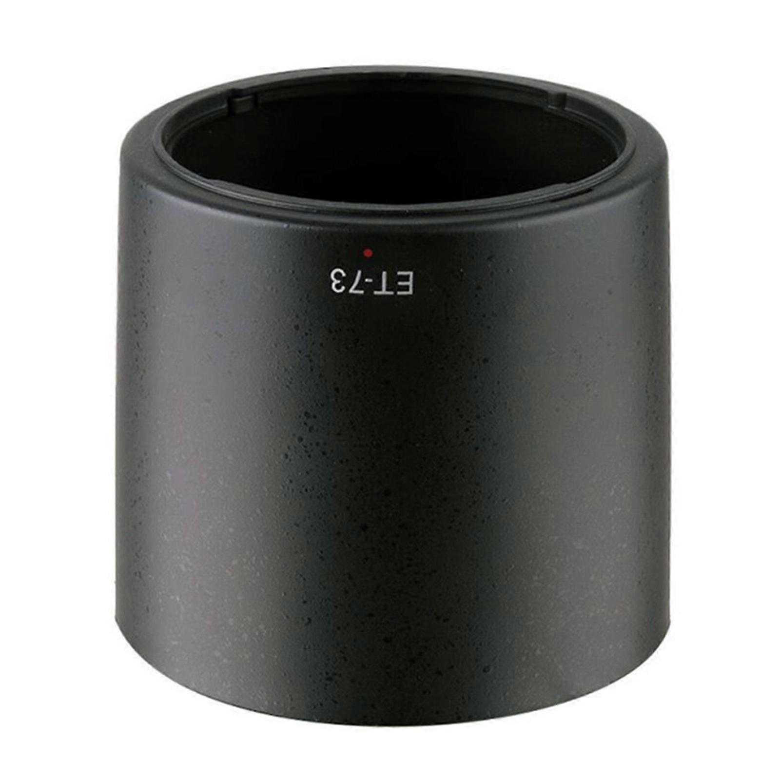 Pare-soleil à baïonnette ET73 pour objectif macro IS 100 mm f/2.8L - Filtre de rechange pour pare-soleil - Bouchon d'objectif multicolore