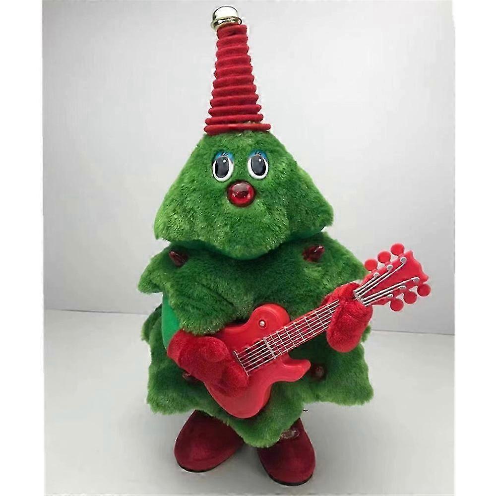 Singing Christmas Tree for Children with Light Up Dancing Plush