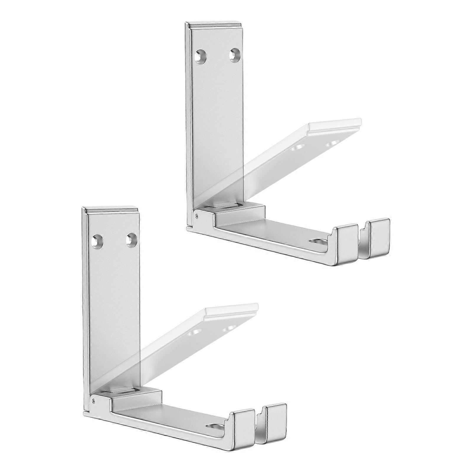 Efficient Foldable Headphone Mount Stand Holder Gaming Headset Storage Rack Display Shelf for Desk Tidy Up 1Pc/2Pcs Multicolor