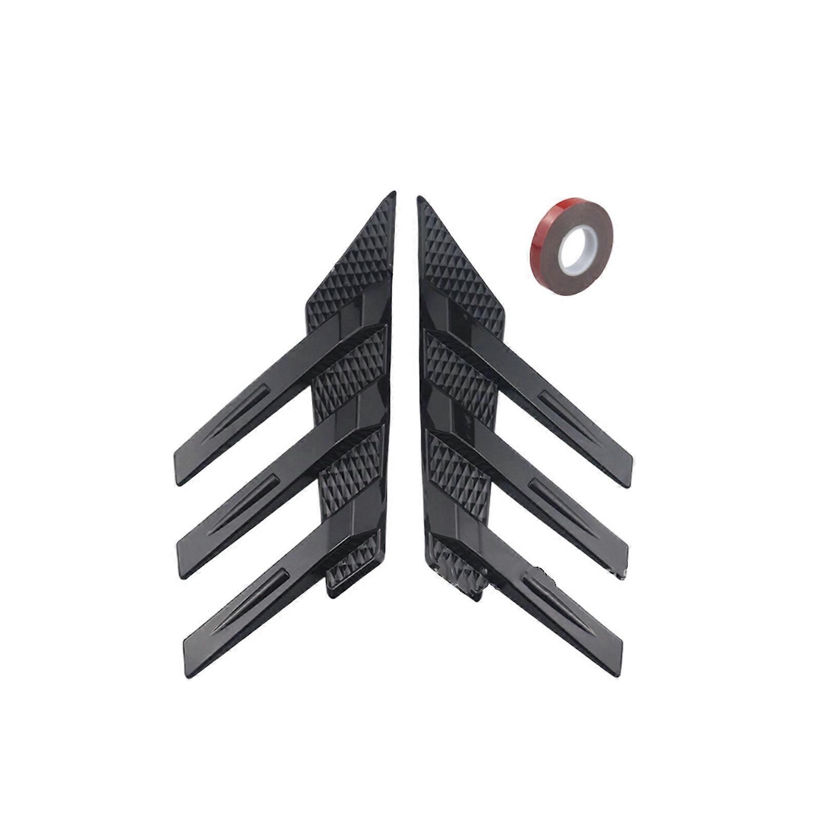 Car Rear Window Airflows Spoiler Splitter Plastic Design Easy To Install Reduces Wind Noise And Improves Appearance Multicolor