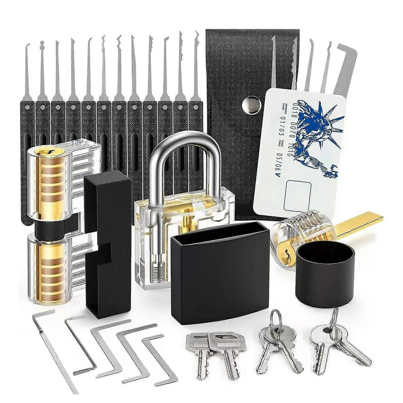 Secure Keyed Alike Padlock Set Weatherproof Designs High Security Lock set for School Lockers Toolboxes Storage Units Multicolor