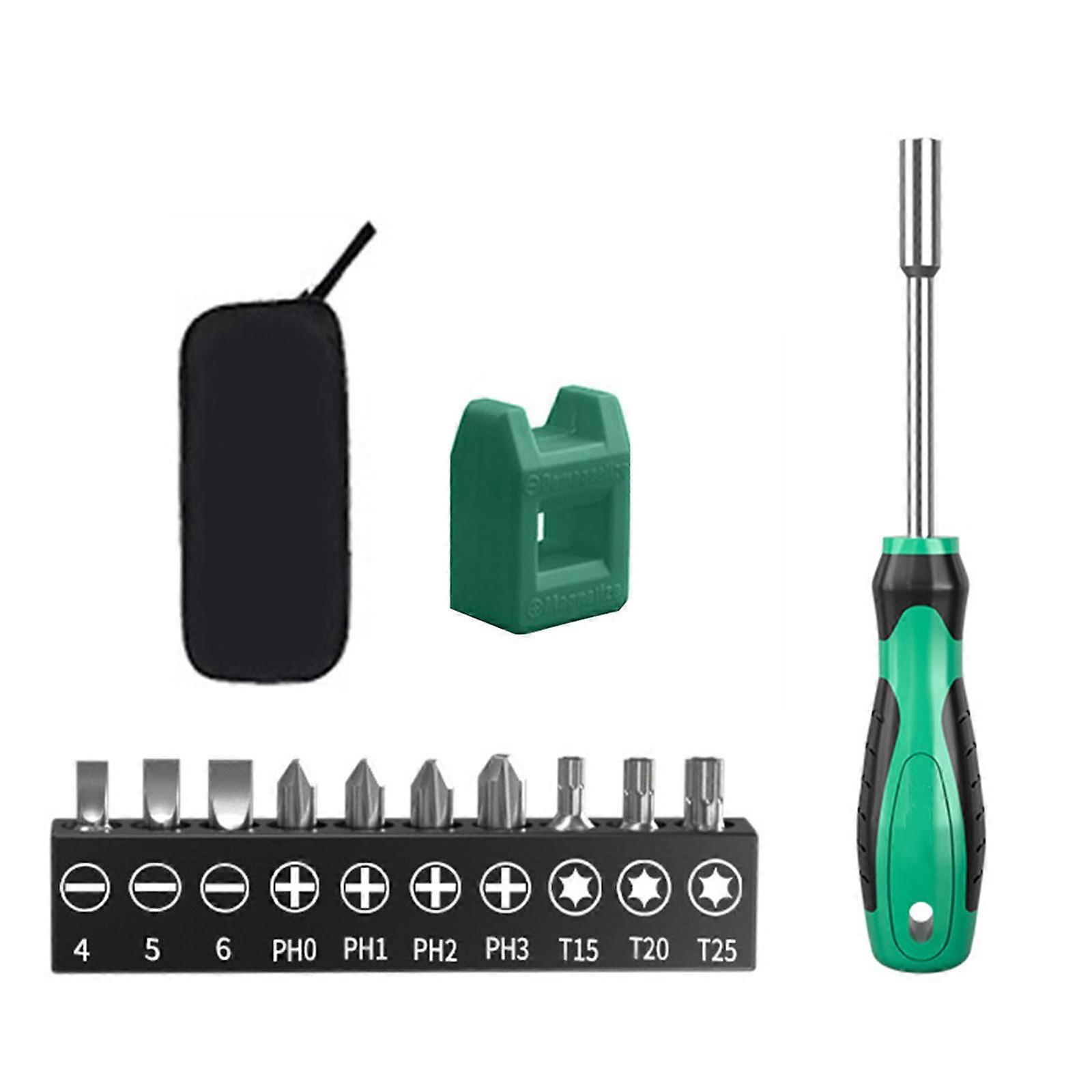 Multifunctional Screwdriver Bit Extension Tool Nut Driver Hexagonal Shank for Socket Set Corrosion Resistant Multicolor