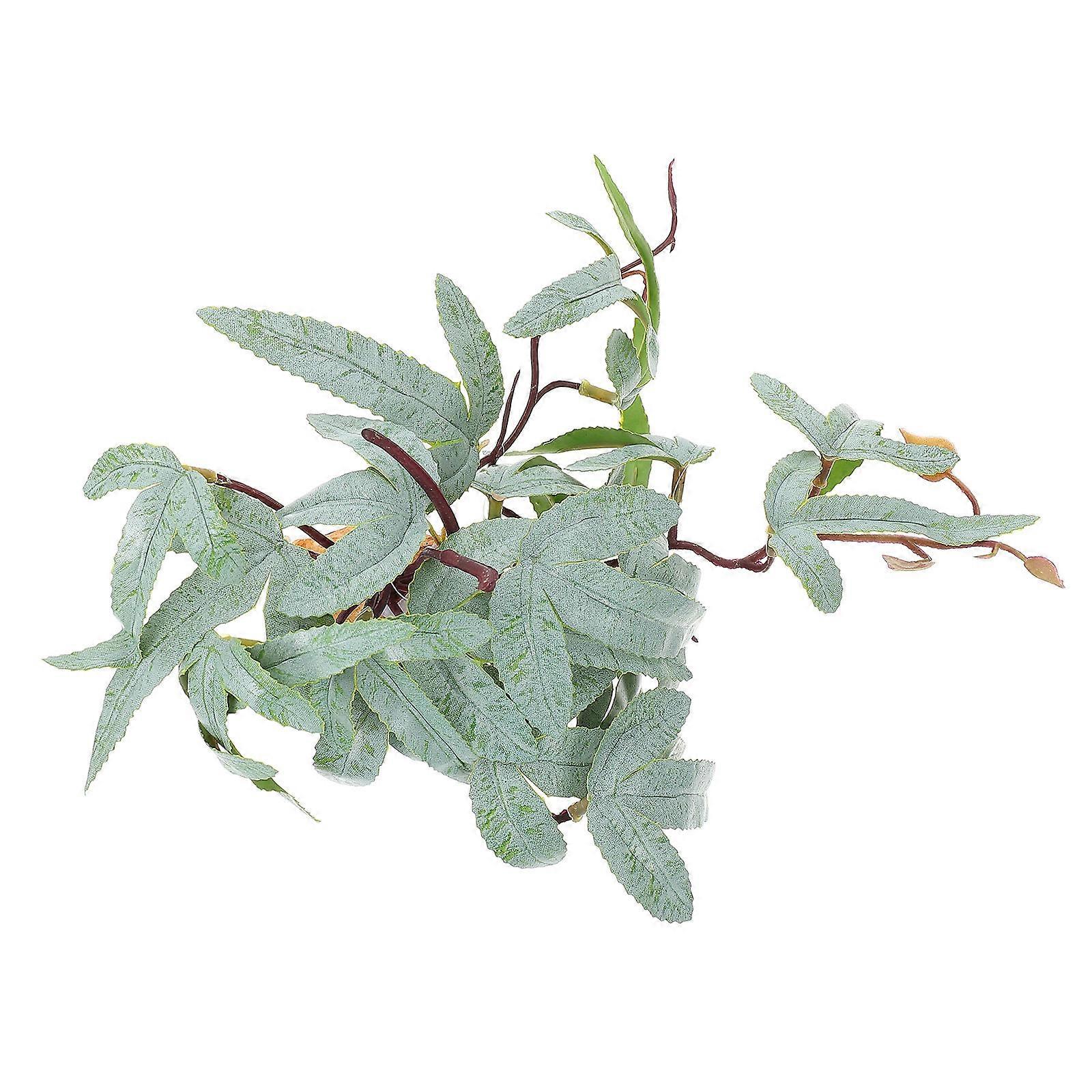 Simulation Plants Green Decorative Landscape for Pet Crawler Supplies