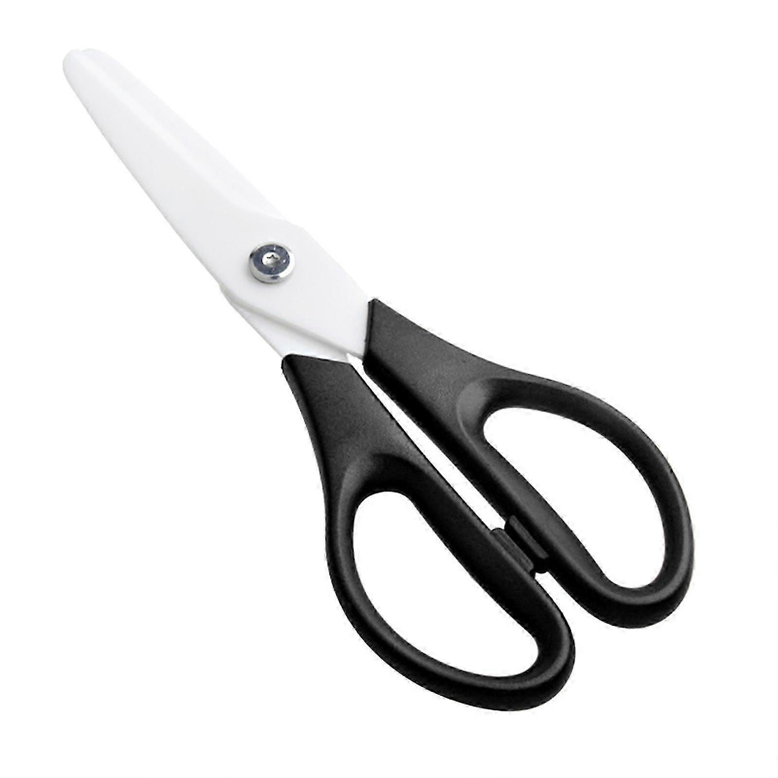 Ceramic Cooking Shears Large Red for Food Cutting and Prep