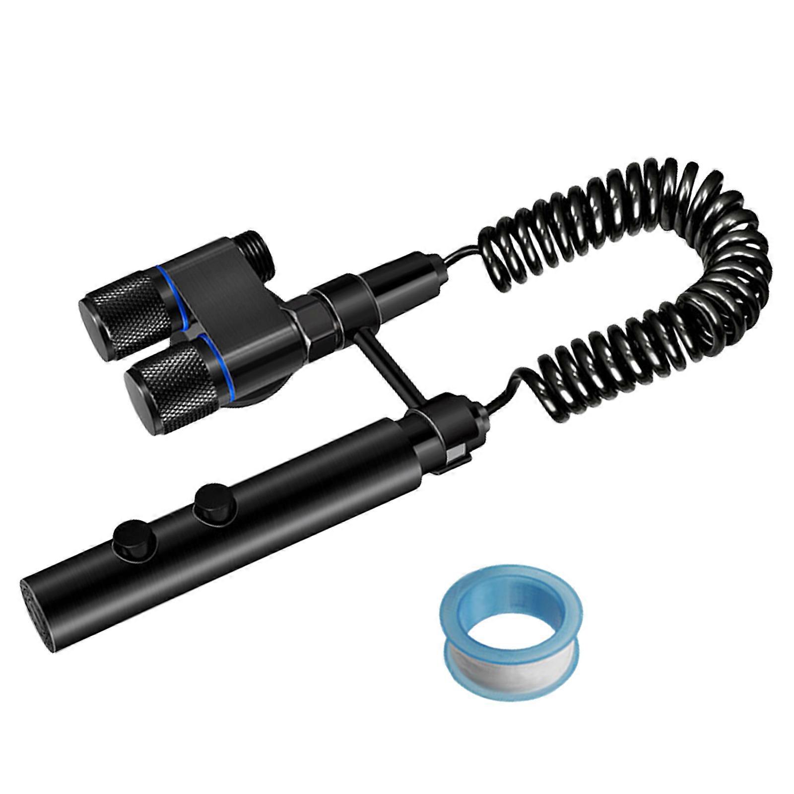 Easy to Install High Pressure Bidet Faucet Efficient Toilet Cleaning Solution Simple for Comprehensive Toilet Cleaning Multicolor