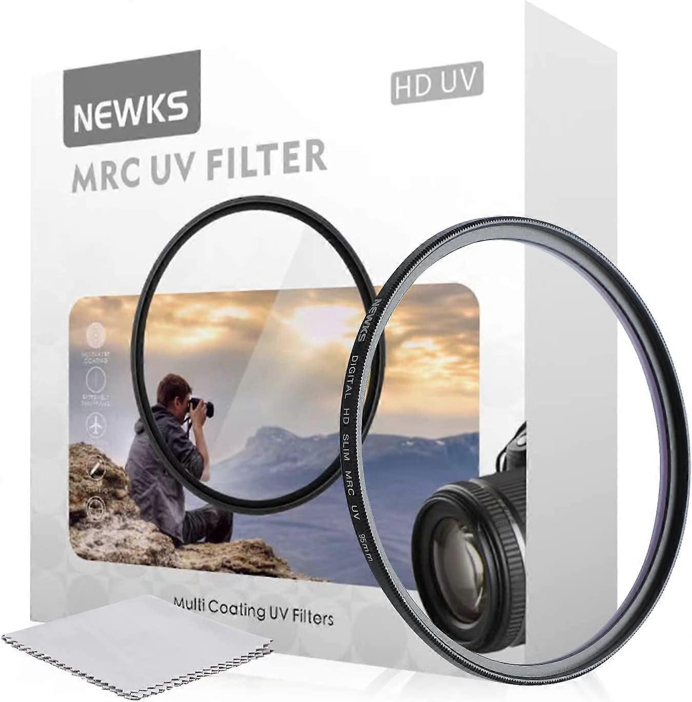 95mm MRC UV Protection Filter, 16 Multi-Layer Coated/High Definition//Waterproof/Scratch Resistant UV Fliter