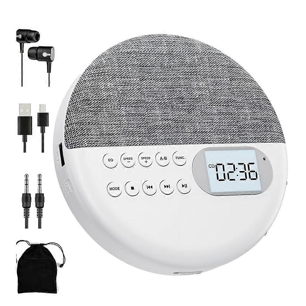 Multifunction Audio Player Dual Stereo Mp3 CD Player Fetal Education Machine Repeating Machine English Learning Machine