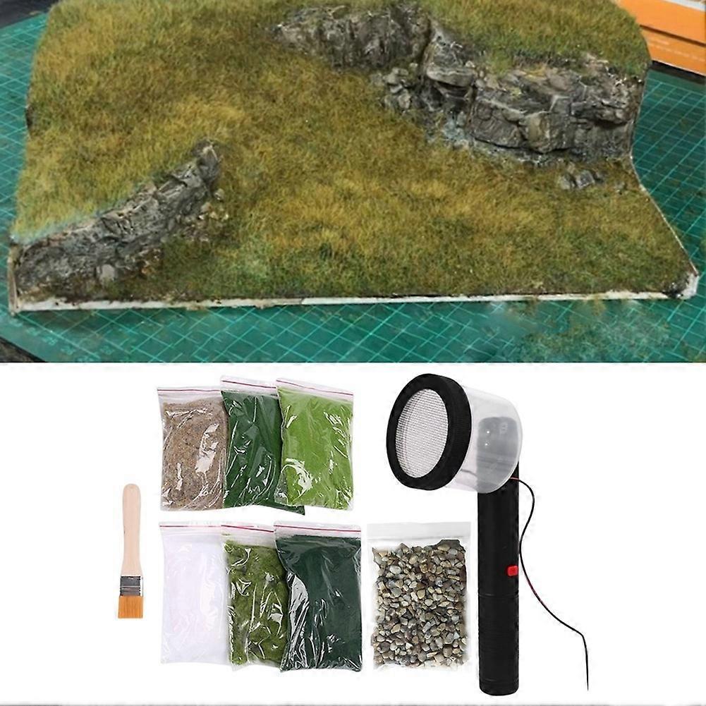Portable Electrostatic Grass Planter Planter Handicraft Electrostatic Flocking Machine Sand Table DIY Tool