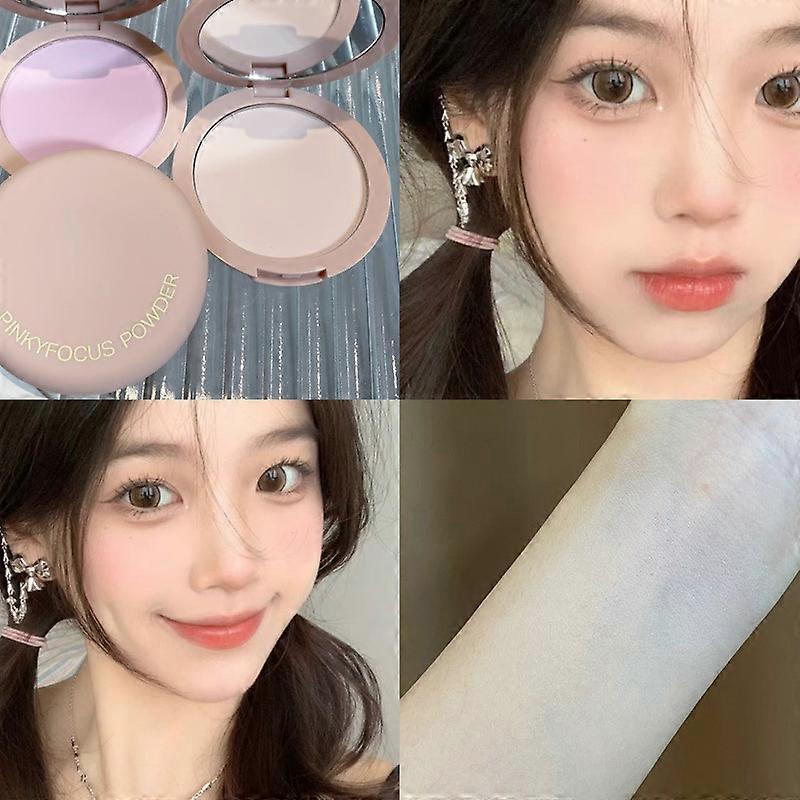 Feather-like, sheer, soft-focus matte powder foundation with a natural, oil-controlling, long-lasting setting effect.