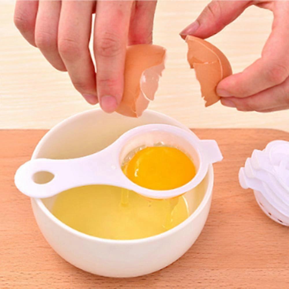 Kiplyki Egg Separator Sifting Kitchen Gadget Plastic Holder