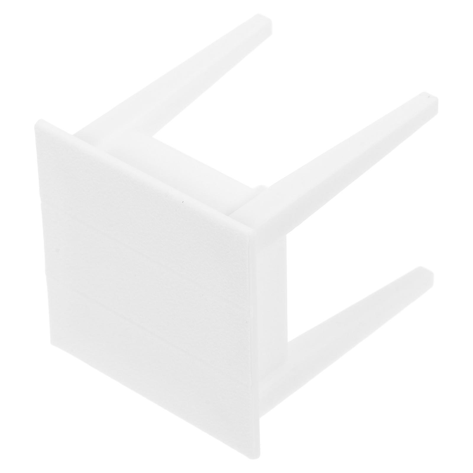 Miniature Dollhouse Side Table for Decor 1:12 Scale White Bedside Table