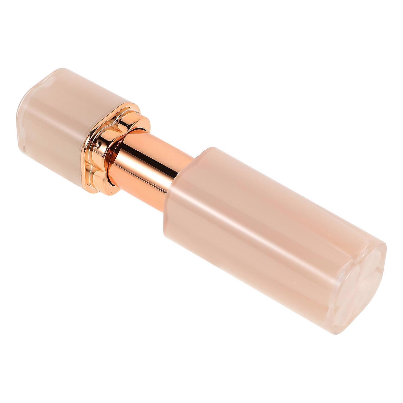 Four Leaf Lip Balm Container For DIY Lip Gloss Makeup Packaging Pink Durable 1Set