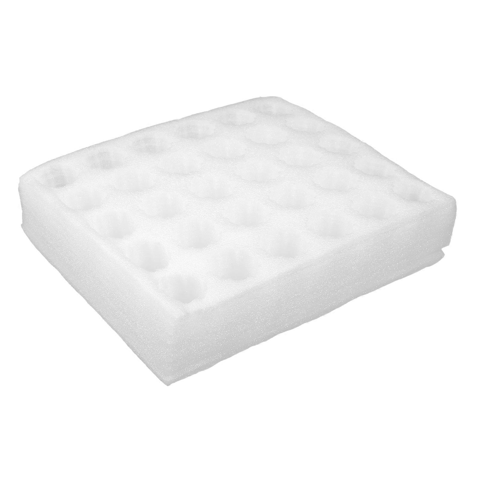 Egg Crate Pad White Egg Tray Holder for Packaging 30-Cell Crate