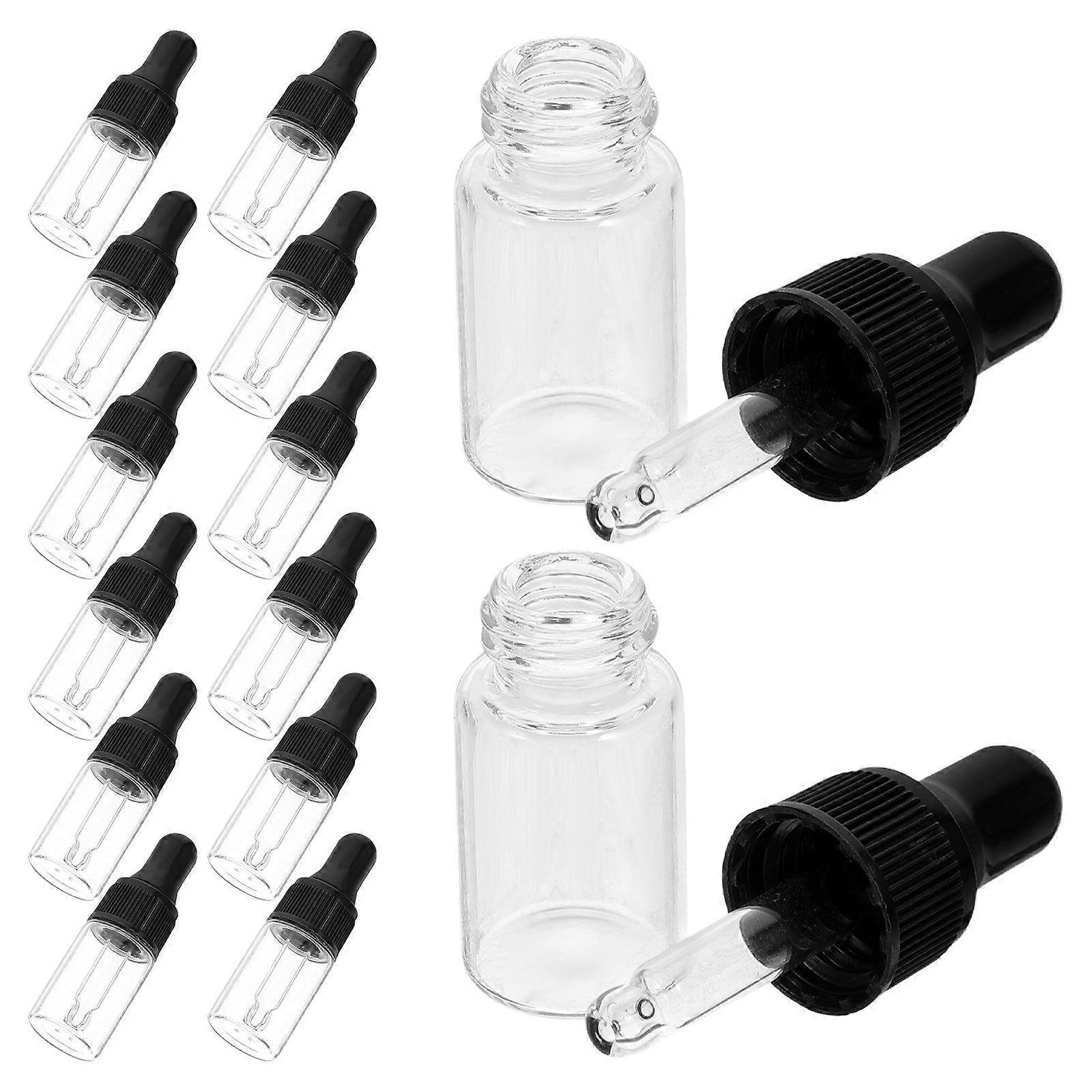 Sample Dropper Bottles Mini Dropper Bottles for Precise Dispensing 20Pcs