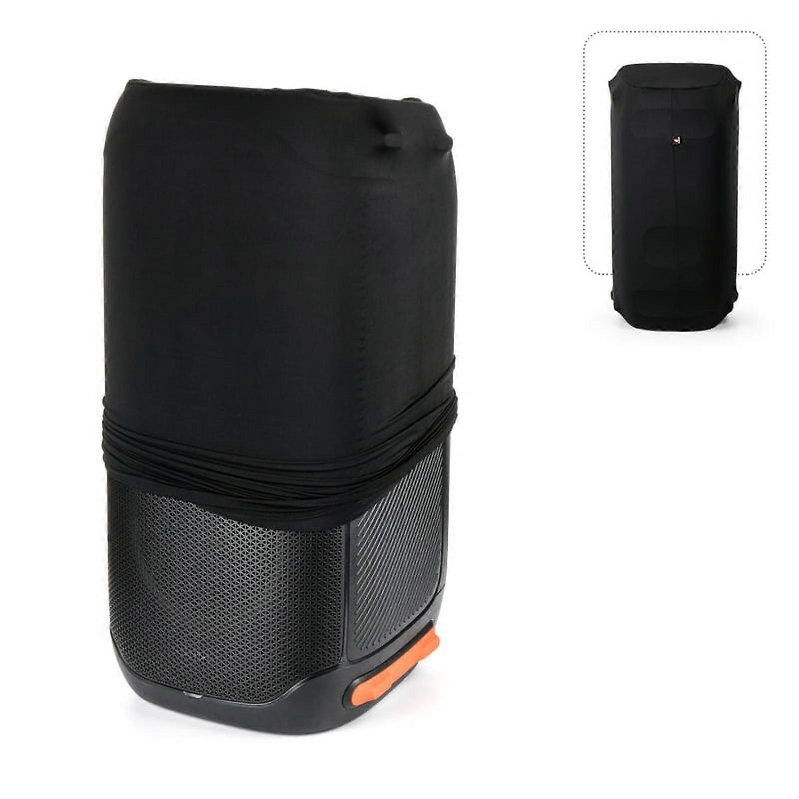 Speaker Dust Cover Case for compatible with JBL Partybox 110, Soft Elastic Lycra Sleeve with Band, Portable Protective Skin